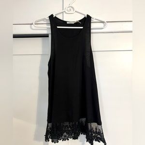 Anthropologie top with decorative bottom